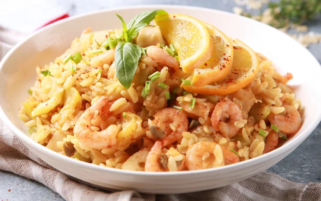 Risoto de Camarão